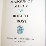 A Masque of Mercy by Robert Frost. Title page