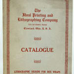 Catalogue of Lithographic Designs for Box Wraps. Front cover.