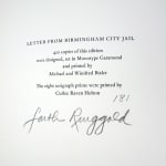 Letter from Birmingham Jail. Colophon