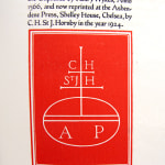 The XI Bookes of the Golden Asse Containing the Metamorphosie of Lucius Apuleius Interlaced with Sundry Pleasant and Delectable Tales: with an Excellent Narration of the Wedding of Cupid and Psyches. Translated out of Latine into English, by William Adlington. Colophon