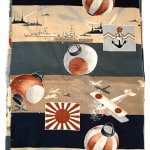 Nine pieces of propaganda (omoshirogara) fabric
