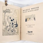Mickey Mouse in King Arthur's Court. Title-page spread