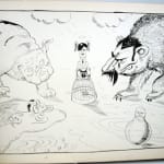 Glimt i Mørke [Glimpses in the Dark]. Teninger fra 1944. Illustration