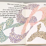 Ghazals by Dave Wood. Illustrated spread