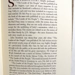 The Leader of the People. Afterword