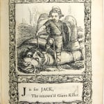 The Childs Own Alphabet published by Low & Son. Interior page of letter J.