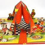 Alice in Wonderland by Vojtech Kubasta. Pop-up spread