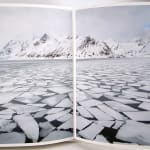 Arctic Trilogy by Mary Heebner. Interior page with image of icy ocean.