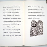 The Alphabet of Creation: An Ancient Legend from the Zohar with Drawings by Ben Shahn. Interior pages.