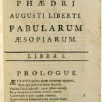 Fabularum Aesopicarum Libri V. Prologue