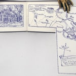 Tales of the Wayside Inn. Together with: Historic Boston, Lexington, Concord. Foldout map