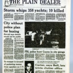 The Plain Dealer. Front cover.