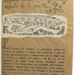 Bajo el Cielo de Adentro. Illustrated text page