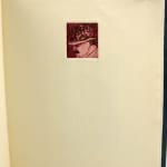 Etched Portraits of Ernest Hemingway by Carol Heimburg. Interior page small portrait.