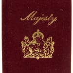 Majesty: Britain's "Queen Mum" by Francis J. Weber. Front cover board.