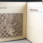 Turkey Remains and How to Inter Them with Numerous Scarce Recipes by F. Scott Fitzgerald, illustrated by Jill Karla Schwarz. Interior page, recipe and illustration of turkey.