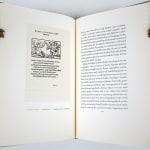 To Colour Thought by Leonard Baskin. Text spread