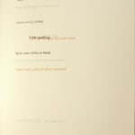 New World Suite Number Three: A Poem in Four Movements for Three Voices. Title page
