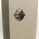 Twelve Mammal Skulls by James Trissel, Sally Hegarty and Barbara Winternitz, illustrated by Charles Moore. Front cover board.