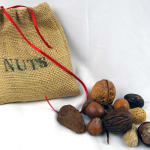 Drawings in a Nutshell. Bag of nuts