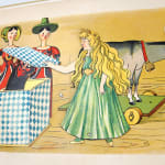 Prinzessin Rosenhold. Movable illustration