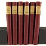 [Poems] by Sir Walter Scott. Spines of all six volumes.