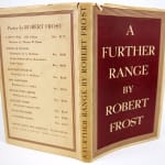 A Further Range by Robert Frost. Dust jacket