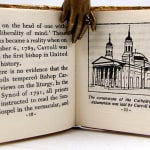 John Carroll and the Vernacular Liturgy by Francis J. Weber, illustrated by Elizabeth Hilleary. Interior page.