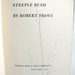 Steeple Bush by Robert Frost. Title page.