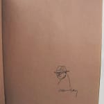 Grandfather's Journey. Drawing and signature