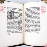 Kelmscott Press Amis and Amile. Interior spread