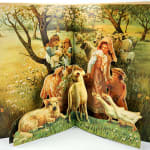 We Visit the Farm reproduction. Illustrated spread