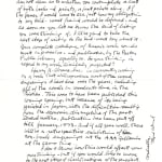 Five autographed letters, signed, to Mr. Fletcher by Lynd Ward. Second page of letter.