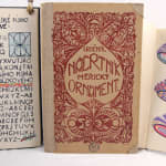 Three Czech design and ornament sketchbooks