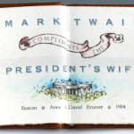 Mark Twain Compliments the President's Wife. Title page.