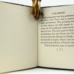 Colophon of Fishing by Joy Harjo
