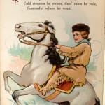 Boyhood Days of George Washington. by Carolyn S. Hodgman, illustrated by A.B. Levering. Interior page with illustrations.
