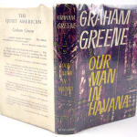 Our Man in Havana by Graham Greene. Front and back cover in dust jacket.