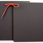 Bound to Make Books: An Exhibition of Limited Edition Books by Angela Lorenz. Front cover board and slipcase.