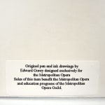 Store display for Metropolitan Opera Magnets. Back