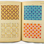 Combinaisons Décoratives. Application aux Travaux Manuels. Pour les Petits et Pour les Grands. Illustrated spread
