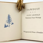 Sawdust: Selections from Writings by Aldo Leopold. Title page.