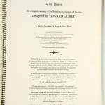 Dracula: A Toy Theatre. Title page
