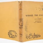 Winnie-the-Pooh by A.A. Milne. Dust jacket