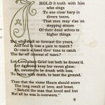 In Memoriam. Text page