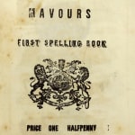 Mavours First Spelling Book. Title page.