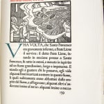 I Fioretti di S. Francesco di Assisi. Illustrated text page
