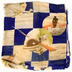 Nine pieces of propaganda (omoshirogara) fabric