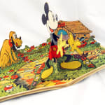 The "Pop-up" Mickey Mouse. Pop-up illustration