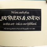Manuale Calligraphicum. Type specimen